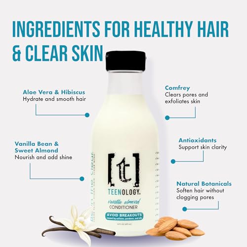 Teenology Shampoo & Conditioner Bundle – Avoid Acne Breakouts
