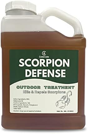 Cedarcide Indoor & Outdoor Scorpion Treatment Kit (Large) - Cedar Oil Pest Control Sprays - Kills & Repels Scorpions and Other Pests Guaranteed in