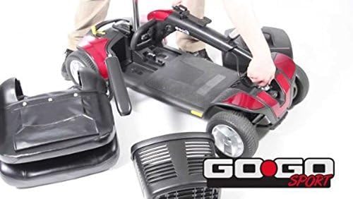 Pride Mobility S74 Go-Go Sport 4-Wheel Electric Mobility Scooter For Adults