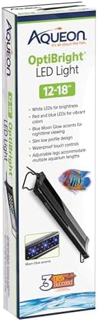 Aqueon LED OptiBright Fish Tank Aquarium Light Fixture, 48-54 Inch