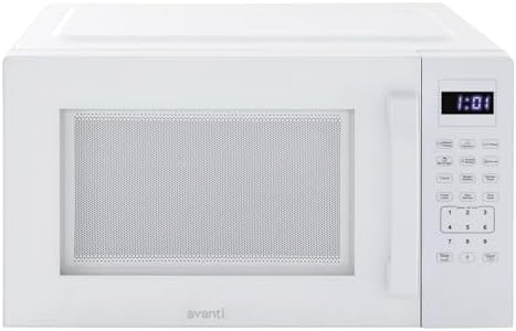 Avanti Microwave Oven 1000-Watts Countertop Compact with 9 Pre-Set Cooking Settings, Speed Defrost & By Weight