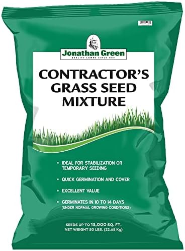 Jonathan Green (11460) Contractor's Grass Seed - Cool Season Lawn Seed (50 lb)