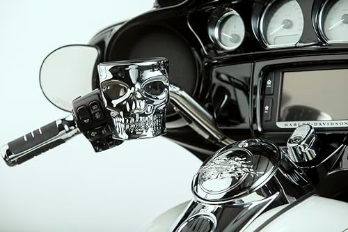 The Skull Kustom Kaddy Chrome Perch Mount