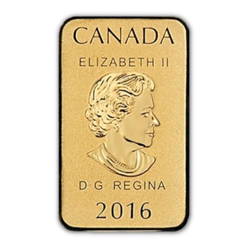 2016 1/10 oz Royal Canadian Mint Legal Tender Gold Bar 24K $25 Seller BU