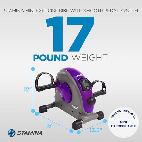 Stamina Exercise Bike with Smooth Pedal System