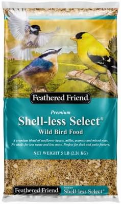 Feathered Friend Shell Less Select Bird Food 5 Pound