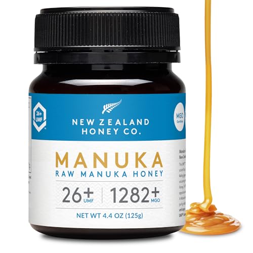 Raw Manuka Honey UMF 26+ MGO 1282+, UMF Certified, 3rd Party Tested, 8.8oz