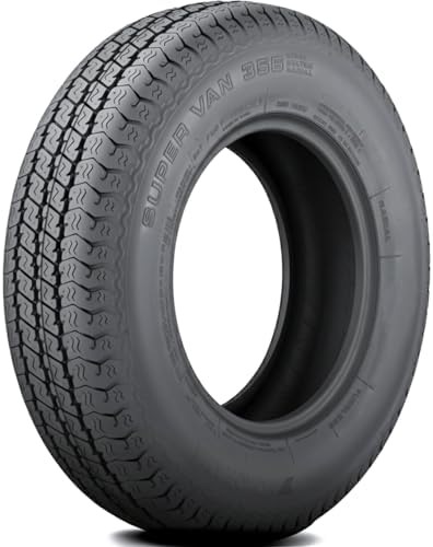 Yokohama Y356 all_ Season Radial Tire-LT195/75R14 99H | Commercial Highway Summer Traction 99/96N Rated D (8 Ply) Radial Construction Black Sidewall
