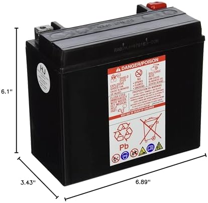 Yuasa YUAM72RBH YTX20H Factory Activated H Series AGM Battery