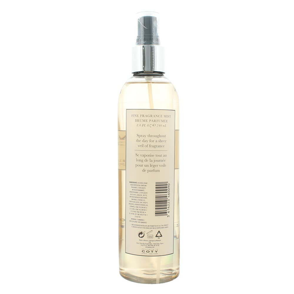 Vera Wang Embrace Body Mist Spray for Women, Green Tea & Pear Blossom, 8 Fluid Oz |