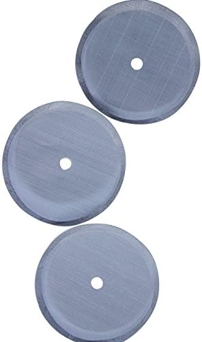 MIRA Stainless Steel French Press Filters, Set of 3, Fits Most 34 oz French Presses