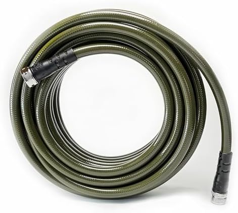 Water Right Polyurethane Garden Hose, 100 Ft, Non-toxic, 1/2” ID, Olive