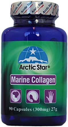 Arctic Star Marine Collagen-Vital Proteins Marine Collagen Peptides Supplement Pills for Healthy Skin Hair Nail - Hydrolyzed Collagen from Iceland