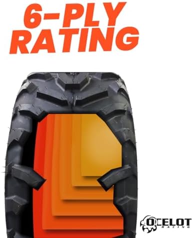 Long Mileage Sport ATV and UTV Trail Wolf Style Tread 22X11-10 P367