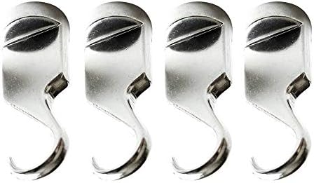 Cooks Standard Classic Fixed Pot Rack Solid Cast Pan Hooks, Set of 4