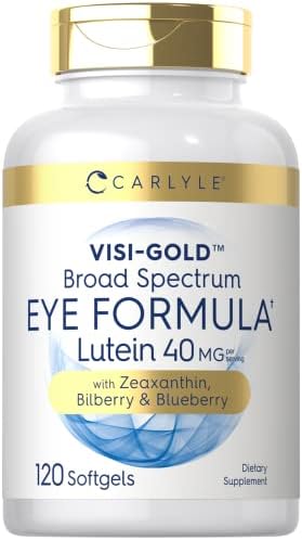 Carlyle Eye Health with Lutein, Zeaxanthin & Bilberry | 120 Softgels