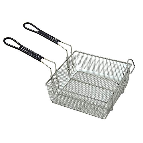 Bayou Classic 700-709 9-gal Stainless Bayou Fryer Features Stainless Cart w/Side Shelf Three Mesh Baskets Fry Thermometer 10-psi Regulator w/ 48-in