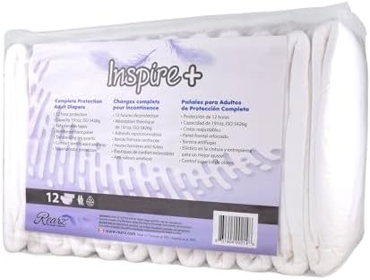 Rearz - Inspire+ Adult Nighttime Briefs (12 Pack) (Medium)
