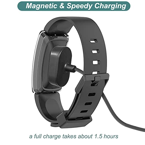 Charger for Fitbit Inspire HR & Ace 2 Fitness Tracker (3.3ft/100cm) | Replacement USB Charging Cable Cord for Fitbit Inspire, Ace 2 Smart Wristband