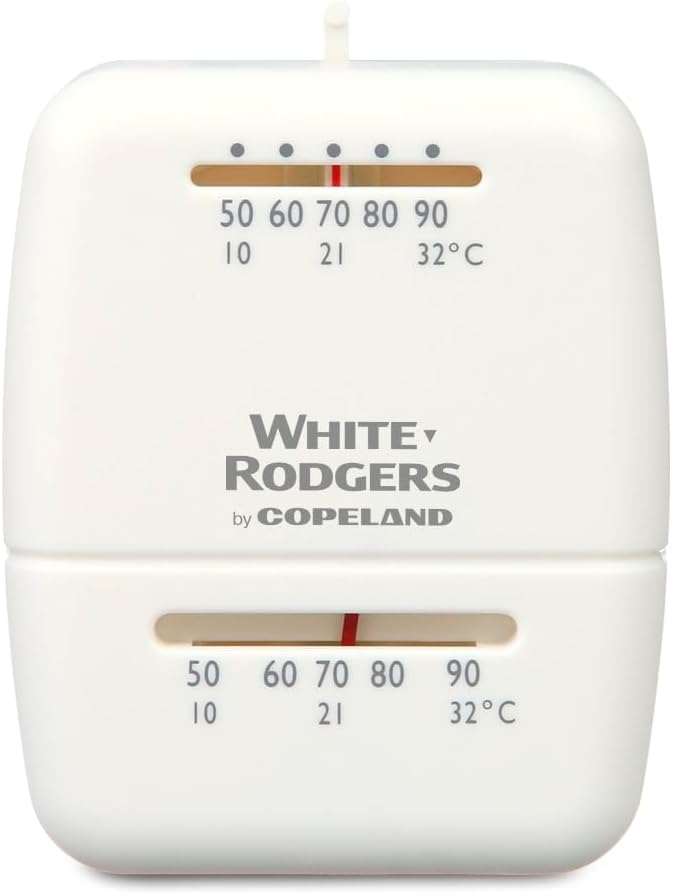 White-Rodgers Snap Action Thermostat, Cool Only, 1C21-101