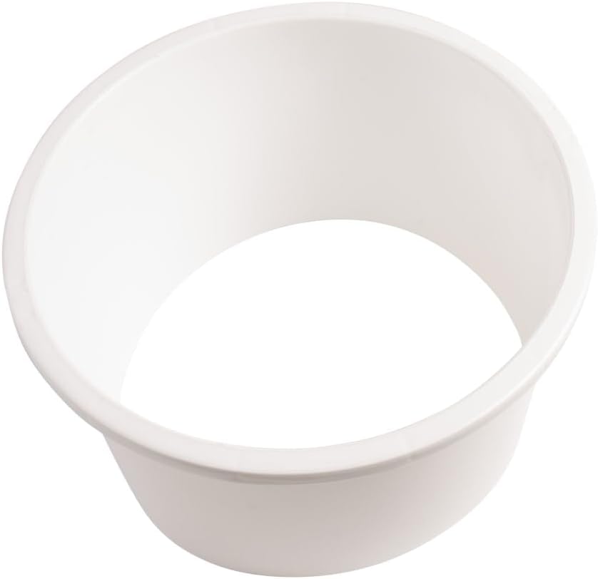 DMI Universal Replacement Commode Splash Guard, White, 0.4 lb, FSA HSA Eligible