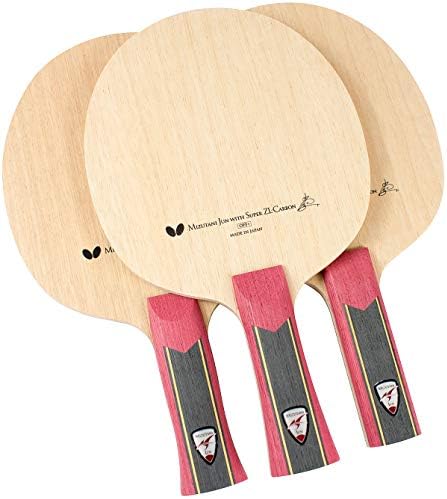 Butterfly Mizutani Jun Super ZLC Blade - Professional Butterfly Table Tennis Blade - ZL Carbon Fiber Blade - Available in AN, FL, and ST handle styles - Made in Japan
