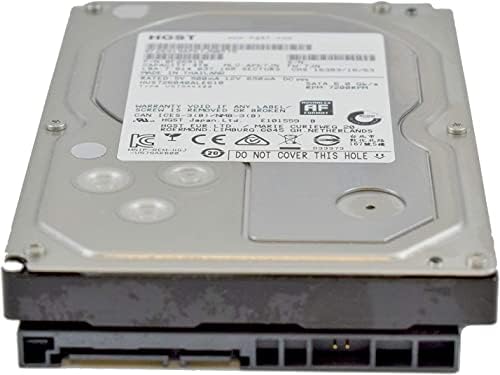 HGST Ultrastar 7K6000 4TB 7200 RPM SATA 128MB Cache 3.5" Internal Enterprise Hard Drive - HUS726040ALE610 (0F23005) (Renewed)