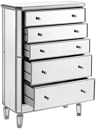 5 Drawer Cabinet, Silver