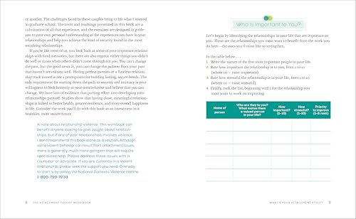 The Attachment Theory Workbook: Powerful Tools to Promote Understanding, Increase Stability