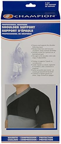 OTC Shoulder Support, Brace and Post-Surgical Protector, Neoprene, Medium