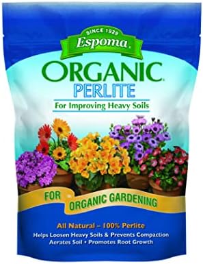 Espoma Organic Perlite, All Natural and Approved for Organic Gardening. Helps Loosen and Aerate Heavy Soils