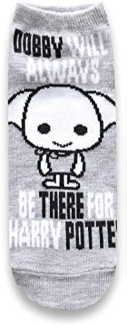 Harry Potter Women's Dobby 5 Pack Ankle Socks