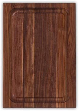 John Boos BBQ Series Rectangular Wooden Walnut Cutting Board 18”x12”