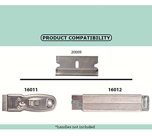 Replacement Razor Blades, 10 Pack, Excel Blades Single Edge Scraper Blades