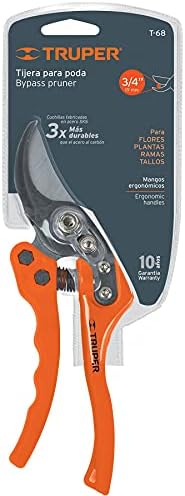 TRUPER T-68 8" Steel / Nylon Bypass Pruner