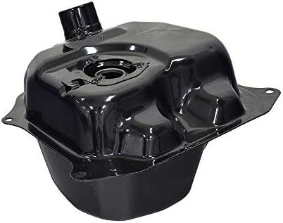 AlveyTech Black Metal Fuel Tank - For 50cc QMB139 Scooters & Other Power sports Models - Tao Tao Moped Gas Tank With 5.5 Liters Fuel Capacity