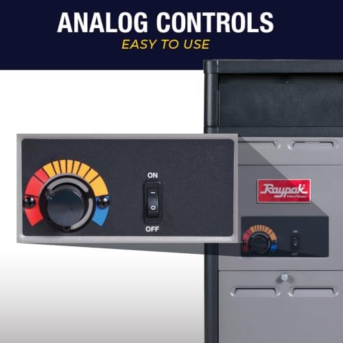 Raypak 105,000 BTU Swimming Pool and Spa Heater - Natural Gas