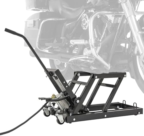 Black Widow BW-0102 Motorcycle & ATV Pneumatic Hydraulic Jack