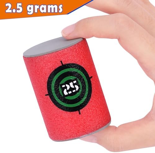 POKONBOY Soft Bullet Target, EVA Bullet Dart Target Compatible with Nerf Blasters Guns