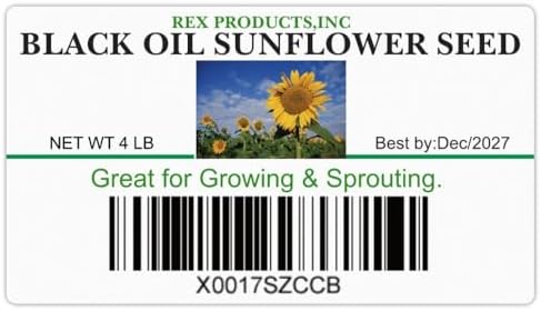 Black Oil Sunflower Seed 4 LB