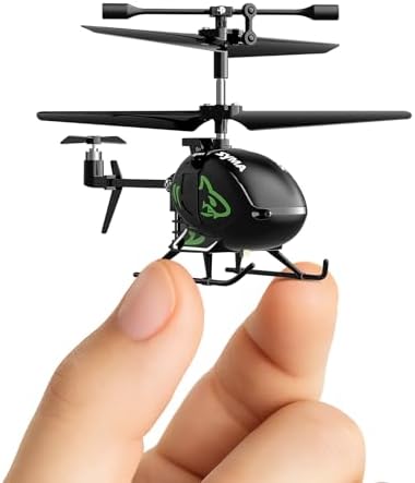 SYMA S100 Mini RC Helicopter for Kids, Indoor Flying, Altitude Hold, Black