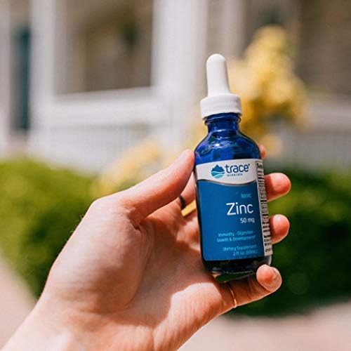 Trace Minerals Liquid Ionic Zinc, 50 mg, 2 fl oz | Ionic liquid zinc with magnesium. Supports the immune system, digestion