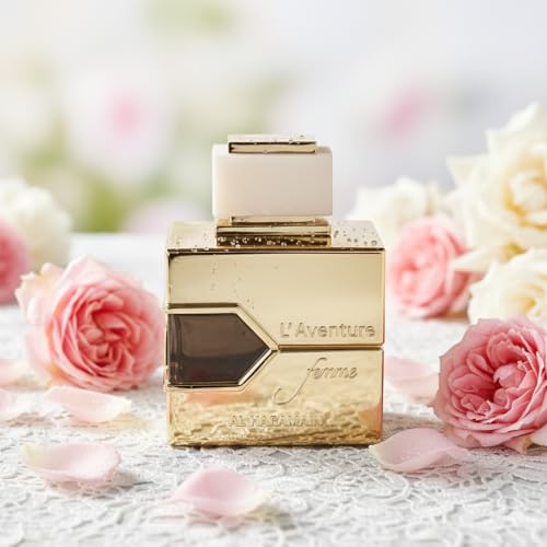 L'aventure by Al Haramain Eau De Parfum Spray 3.3 oz, Femme White