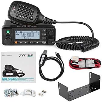 TYT MD-9600 GPS with AES256 Dual Band DMR Mobile Transceiver 50-Watt Car Truck Radio
