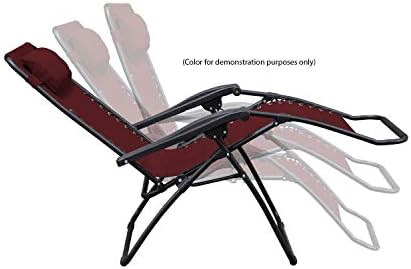 Caravan Canopy Infinity Zero Gravity Steel Frame Patio Deck Chair, Camouflage
