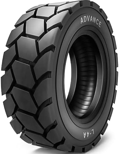 Advance HEAVY DUTY L-4A (Steel Belt) Industrial Tire - 12-16.5 | Industrial All Season Traction 146A2 Rated 14 Ply Bias Construction Black Sidewall