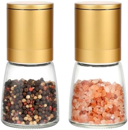 Vucchini Stainless Steel Salt and Pepper Grinder Set Manual