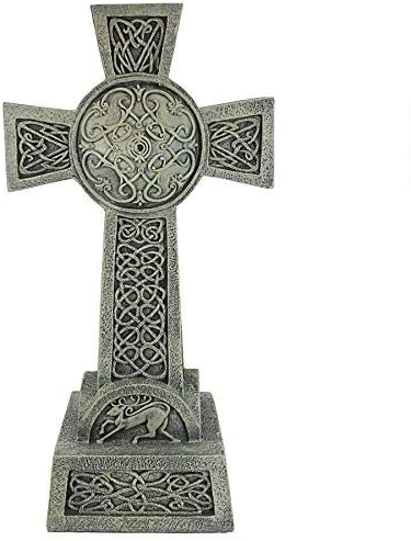 Design Toscano DB25692 Donegal Celtic High Irish Cross Memorial Statue, Single
