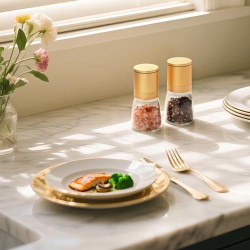 Vucchini Stainless Steel Salt and Pepper Grinder Set Manual