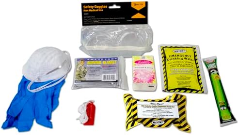 QuakeHold! 70501 1-Person Disaster Evacuation Essentials Plus Kit